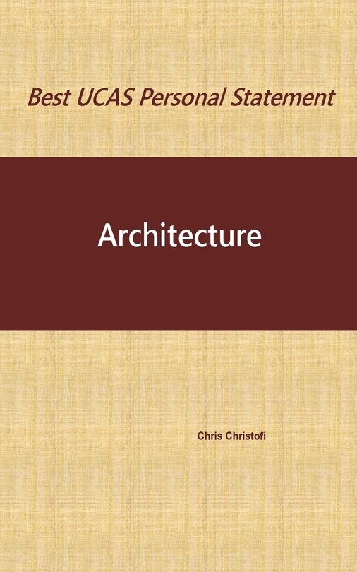 Couverture_Best UCAS Personal Statement