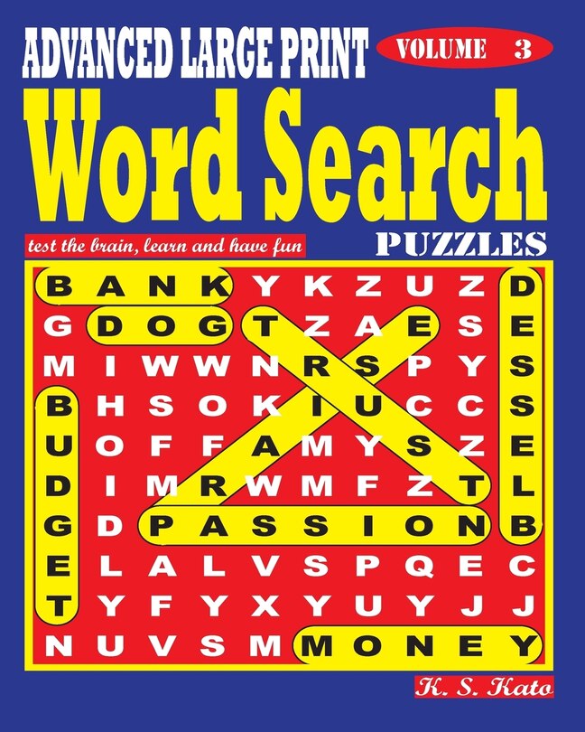Couverture_Advanced Large Print Word Search Puzzles. Vol. 3
