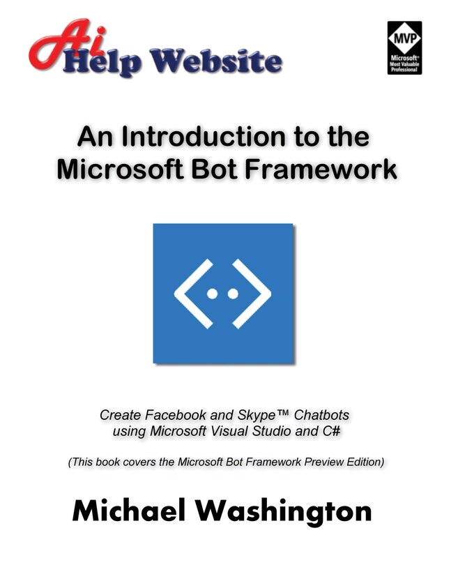 Front cover_An Introduction to the Microsoft Bot Framework