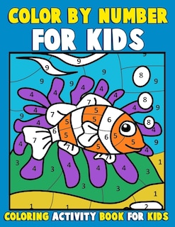 Front cover_Color by Number for Kids