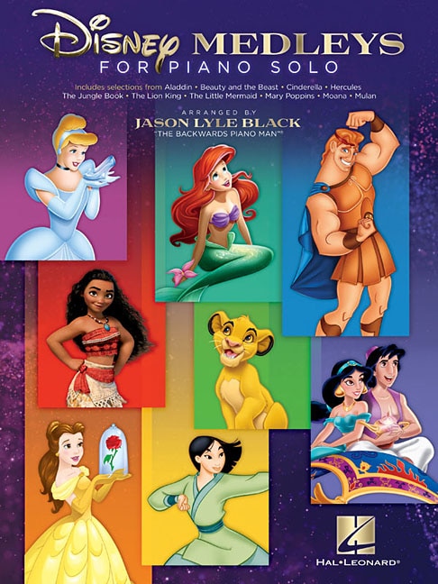 Front cover_Disney Medleys For Piano Solo