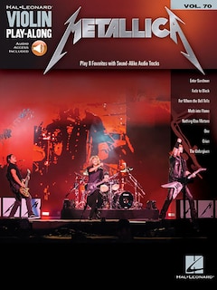 Metallica: Violin Play-along Volume 70 image number 0