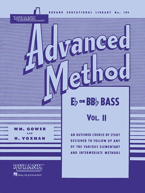 Front cover_Rubank Advanced Method, Vol. 2 - Bass/tuba (b.c.)