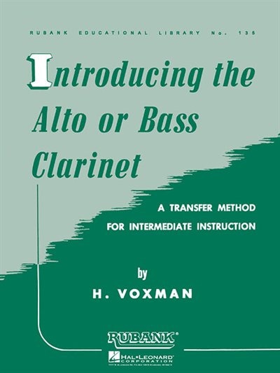 Couverture_Introducing The Alto Or Bass Clarinet