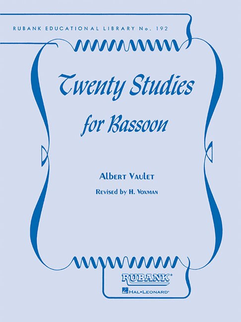 Front cover_Twenty Studies For Bassoon
