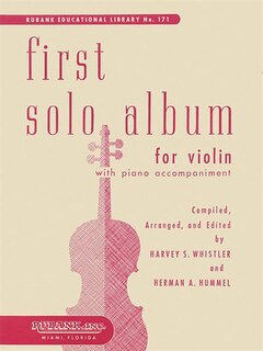 Front cover_First Solo Album For Violin