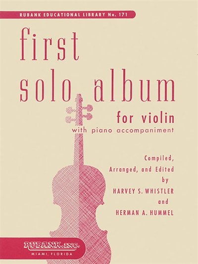 Front cover_First Solo Album For Violin