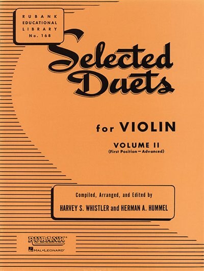 Couverture_Selected Duets For Violin - Volume 2