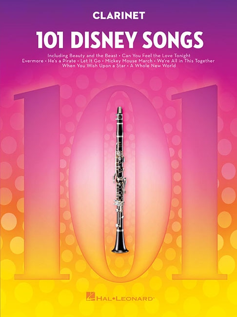 Front cover_101 Disney Songs for Clarinet