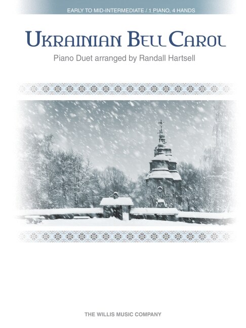 Ukrainian Bell Carol: NFMC 2020-2024 Selection 1 Piano, 4 Hands/Early to Mid-Intermediate Level