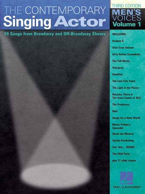 Front cover_Contemporary Singing Actor: Men's Voices - Volume 1