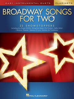 Front cover_Broadway Songs For Two Clarinets