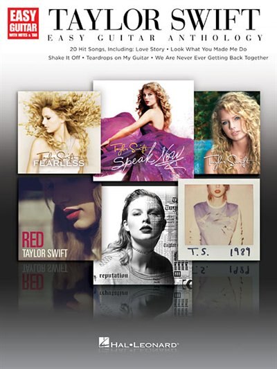 Front cover_Taylor Swift - Easy Guitar Anthology