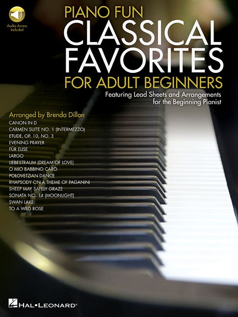 Front cover_Piano Fun - Classical Favorites For Adult Beginners