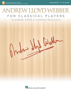Couverture_Andrew Lloyd Webber for Classical Players - Trumpet and Piano