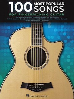 Front cover_100 Most Popular Songs For Fingerpicking Guitar