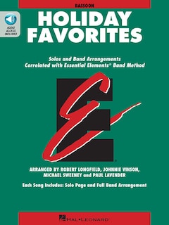 Front cover_Essential Elements Holiday Favorites