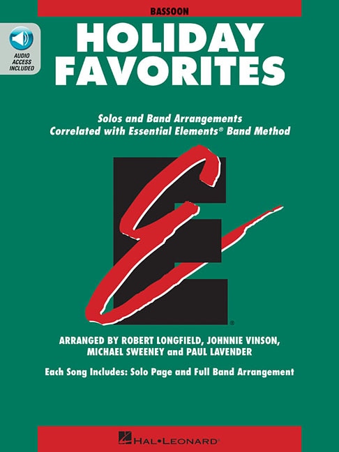 Front cover_Essential Elements Holiday Favorites