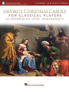 Couverture_Favorite Christmas Carols For Classical Players - Clarinet And Piano