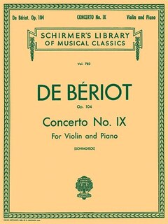 Couverture_Concerto No. 9 In A Minor, Op. 104