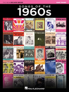 Front cover_Songs of the 1960s - Decade Series Easy Piano Songbook with Lyrics