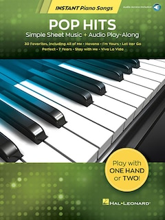 Front cover_Pop Hits - Instant Piano Songs