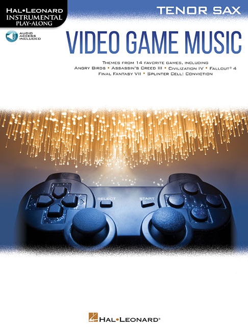 Front cover_Video Game Music for Tenor Sax
