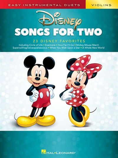 Front cover_Disney Songs for Two Violins