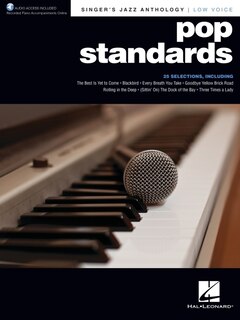Couverture_Pop Standards - Singer's Jazz Anthology Low Voice