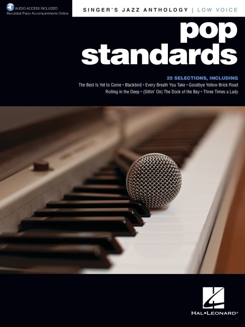 Couverture_Pop Standards - Singer's Jazz Anthology Low Voice