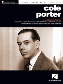 Front cover_Cole Porter - Singer's Jazz Anthology High Voice