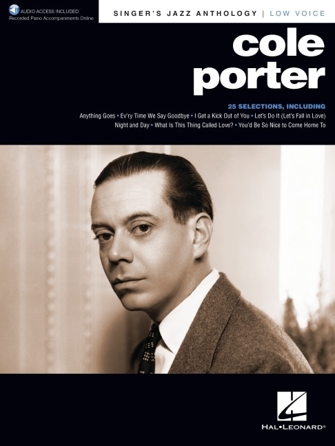 Couverture_Cole Porter - Singer's Jazz Anthology Low Voice