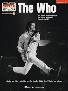 Couverture_The Who - Deluxe Guitar Play-Along Vol. 16: Songbook with Interactive, Online Audio Interface