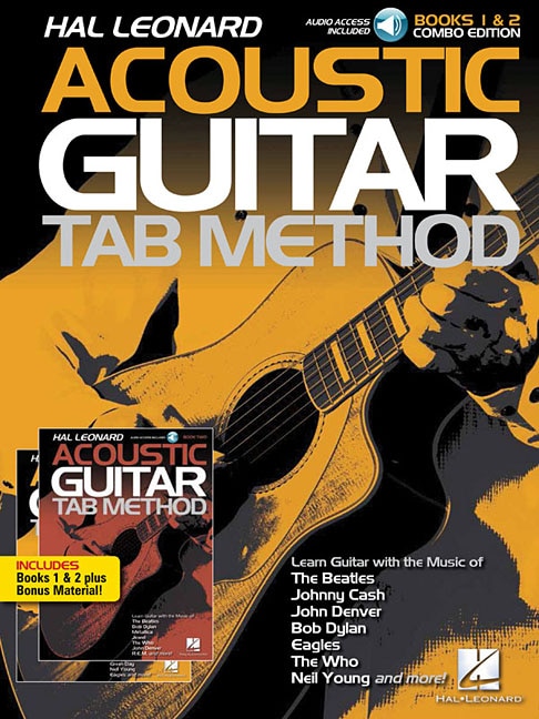 Couverture_Hal Leonard Acoustic Guitar Tab Method - Combo Edition