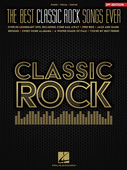 Front cover_The Best Classic Rock Songs Ever