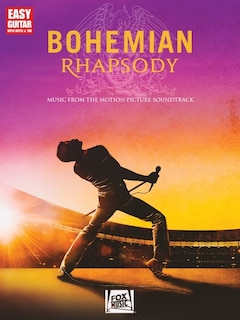 Front cover_Bohemian Rhapsody: Music from the Motion Picture Soundtrack Arranged for Easy Guitar with Notes & Tab. Includes lyric.