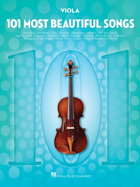 Couverture_101 Most Beautiful Songs for Viola