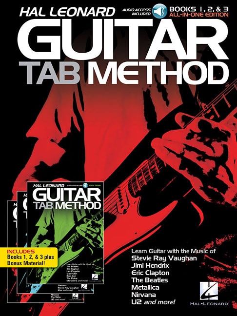 Front cover_Hal Leonard Guitar Tab Method: Books 1, 2 & 3 All-in-one Edition!