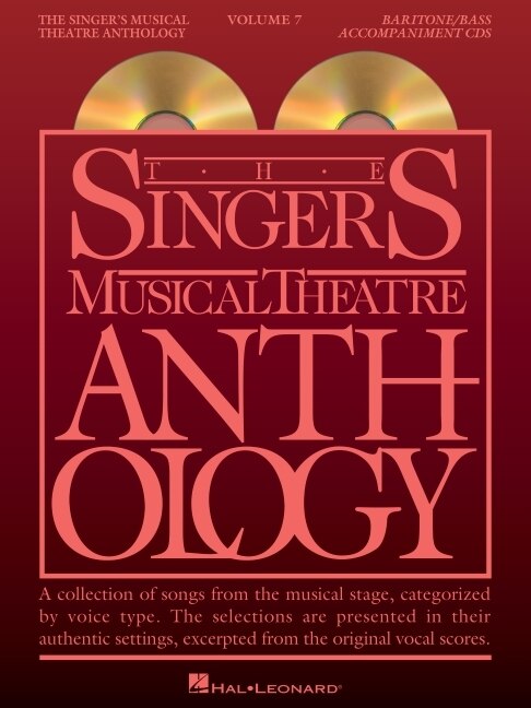 Singer's Musical Theatre Anthology - Volume 7: Baritone Accompaniment Cds
