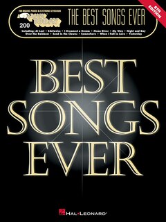 Front cover_The Best Songs Ever - 8th Edition (E-Z Play Today Volume 200)