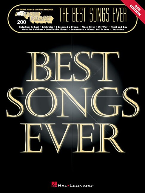 Front cover_The Best Songs Ever - 8th Edition (E-Z Play Today Volume 200)