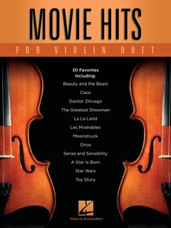 Couverture_Movie Hits For Violin Duet
