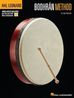 Front cover_Hal Leonard Bodhran Method - includes over two and a half hours of video instruction