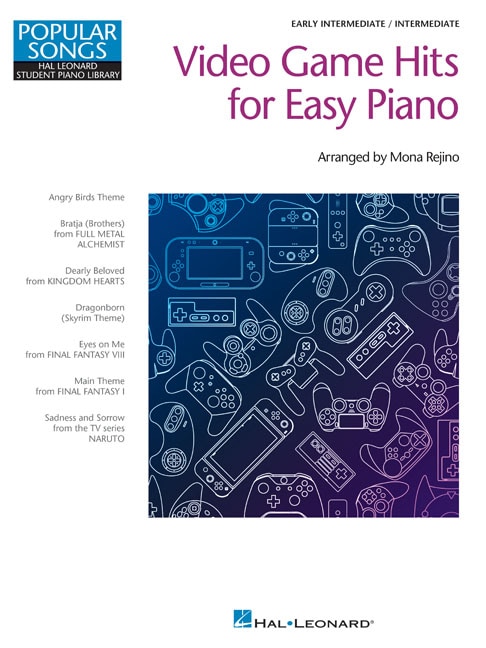 Front cover_Video Game Hits For Easy Piano - Popular Songs Series