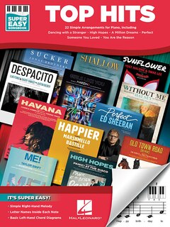 Front cover_Top Hits - Super Easy Songbook