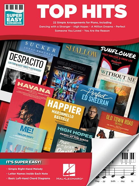 Front cover_Top Hits - Super Easy Songbook