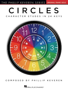 Front cover_Circles - Character Etudes in 24 Keys - Phillip Keveren Series