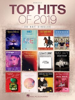 Front cover_Top Hits Of 2019 For Ukulele