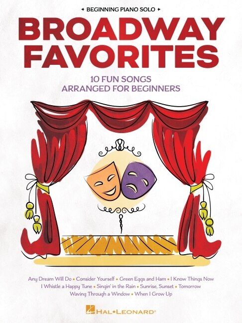 Couverture_Broadway Favorites For Beginning Piano Solo