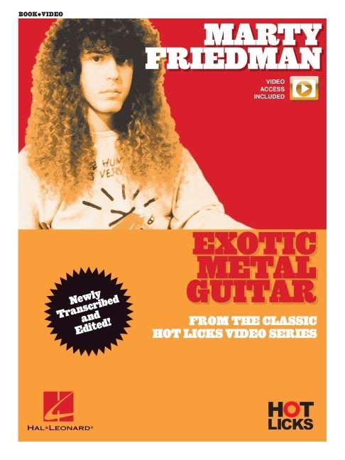 Front cover_Marty Friedman - Exotic Metal Guitar                                                                From the Classic Hot Licks Video Series - Book/Online Media